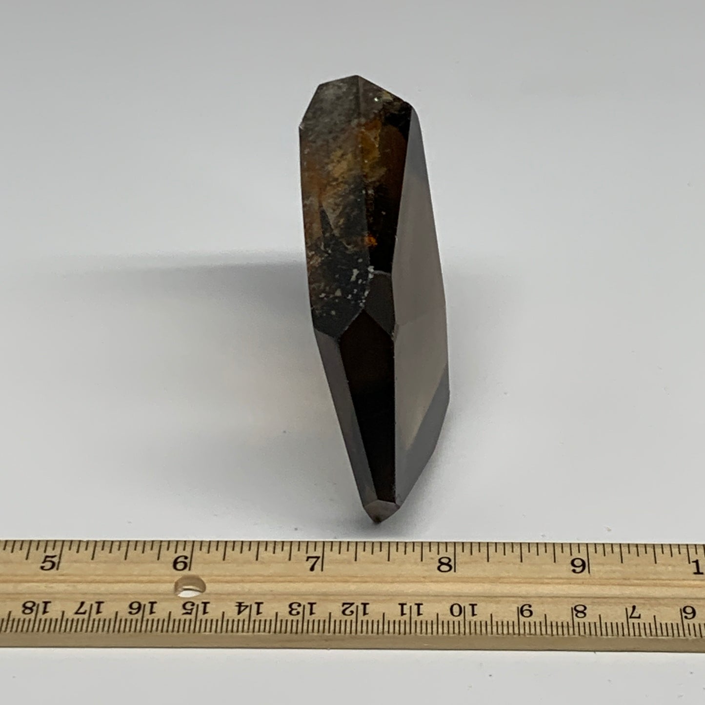 199g, 3.3"x2.7"x1", Natural Rutile Quartz Crystal Chunk from Brazil , B27482