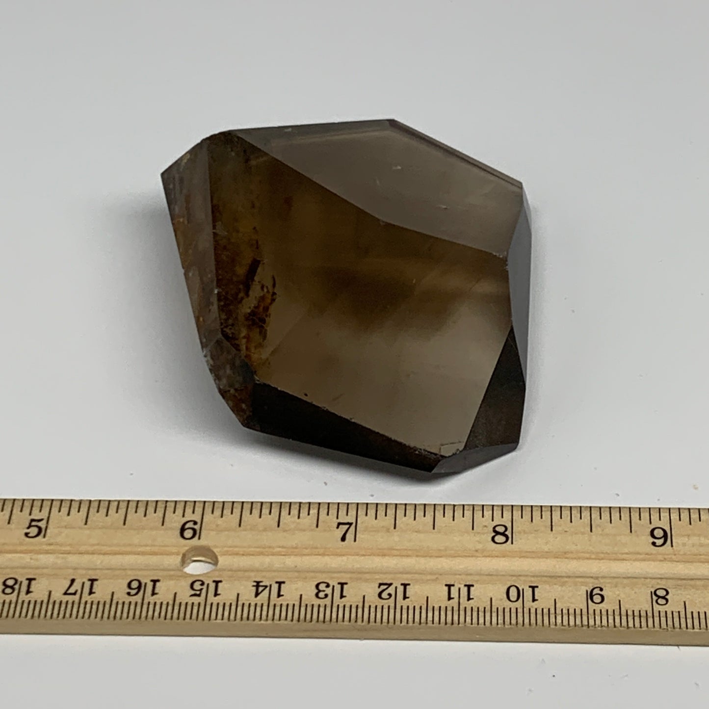 199g, 3.3"x2.7"x1", Natural Rutile Quartz Crystal Chunk from Brazil , B27482