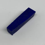 47.3g, 2.6"x0.7"x0.7", High Grade Natural Rough Lapis Lazuli @Afghanistan,B32664