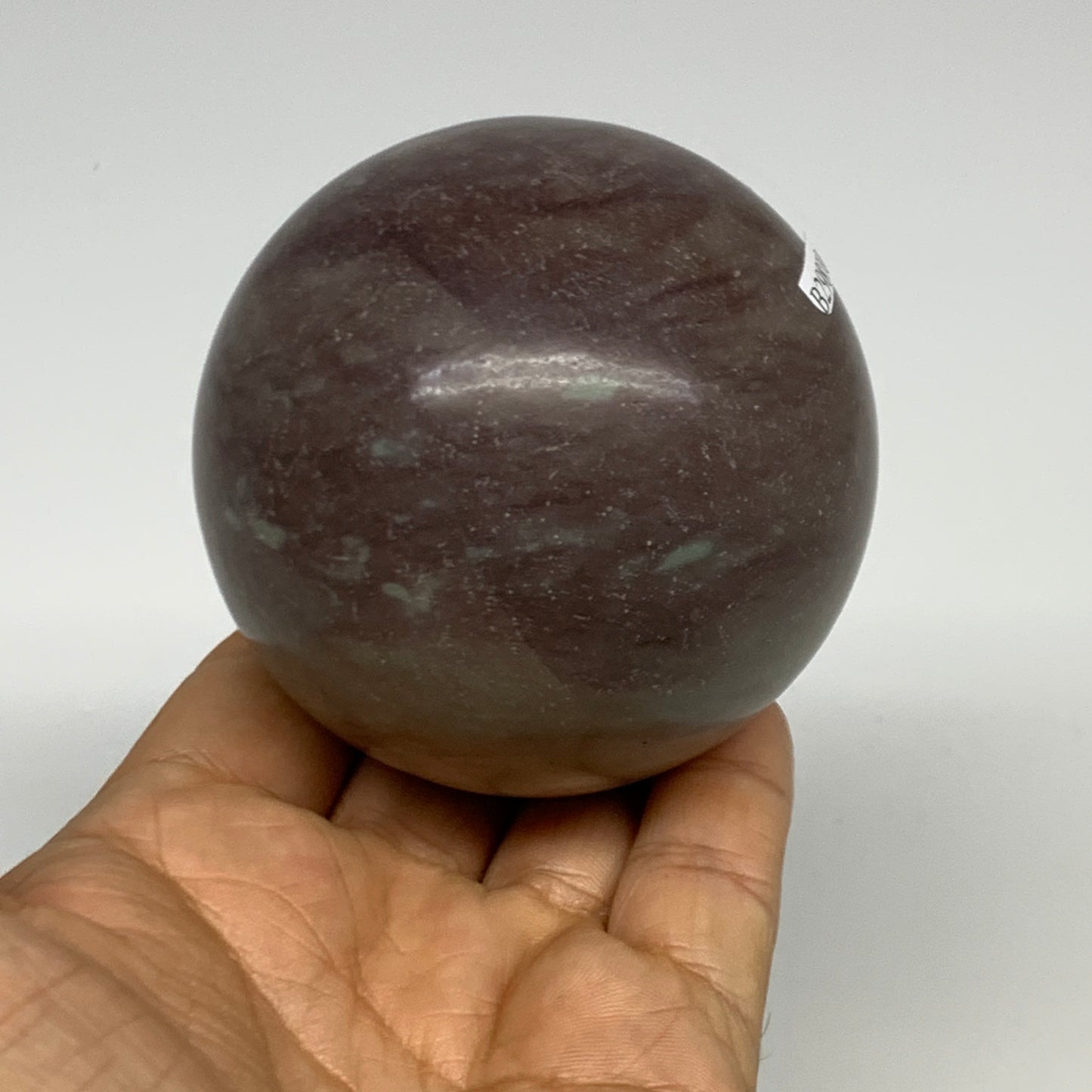 1.08 lbs, 2.7"(69mm) Red Jasper Sphere Gemstone,Healing Crystal, B29810