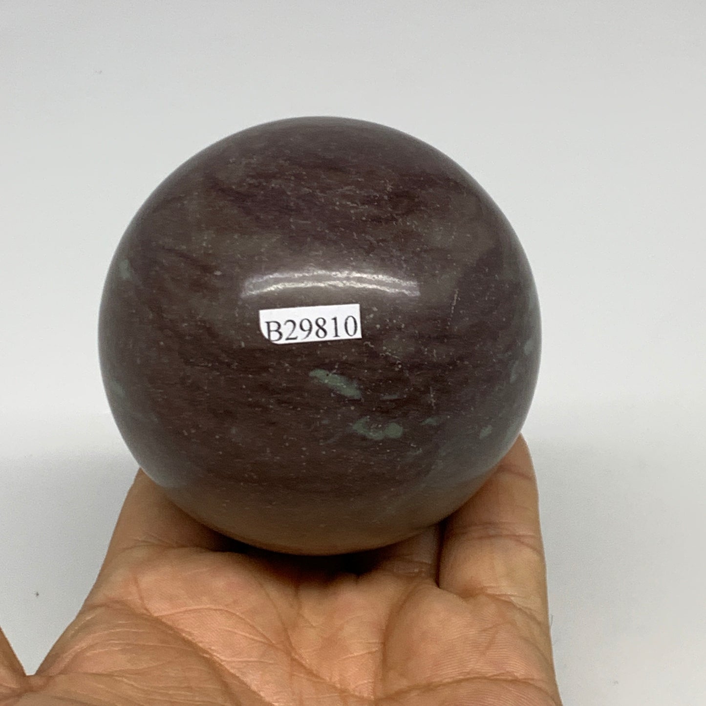 1.08 lbs, 2.7"(69mm) Red Jasper Sphere Gemstone,Healing Crystal, B29810