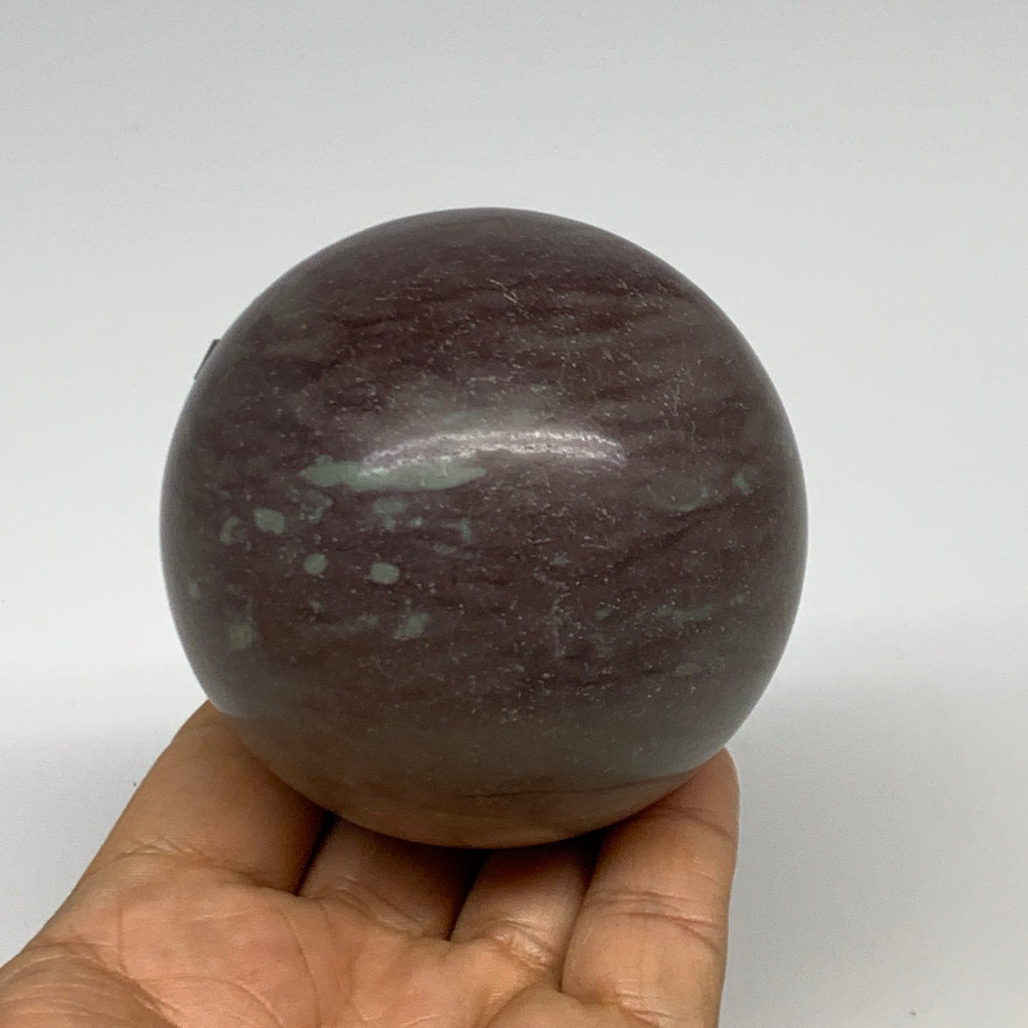 1.08 lbs, 2.7"(69mm) Red Jasper Sphere Gemstone,Healing Crystal, B29810