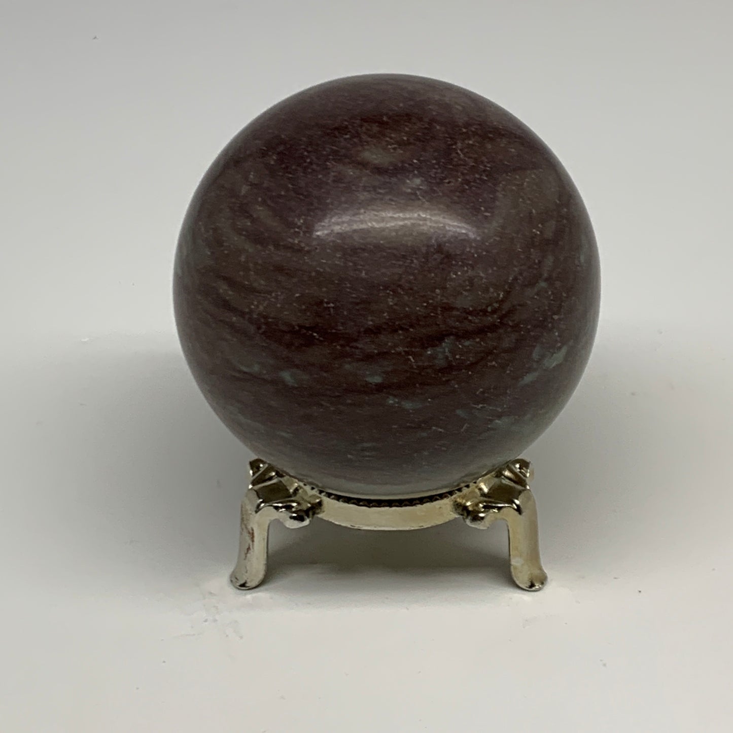 1.08 lbs, 2.7"(69mm) Red Jasper Sphere Gemstone,Healing Crystal, B29810