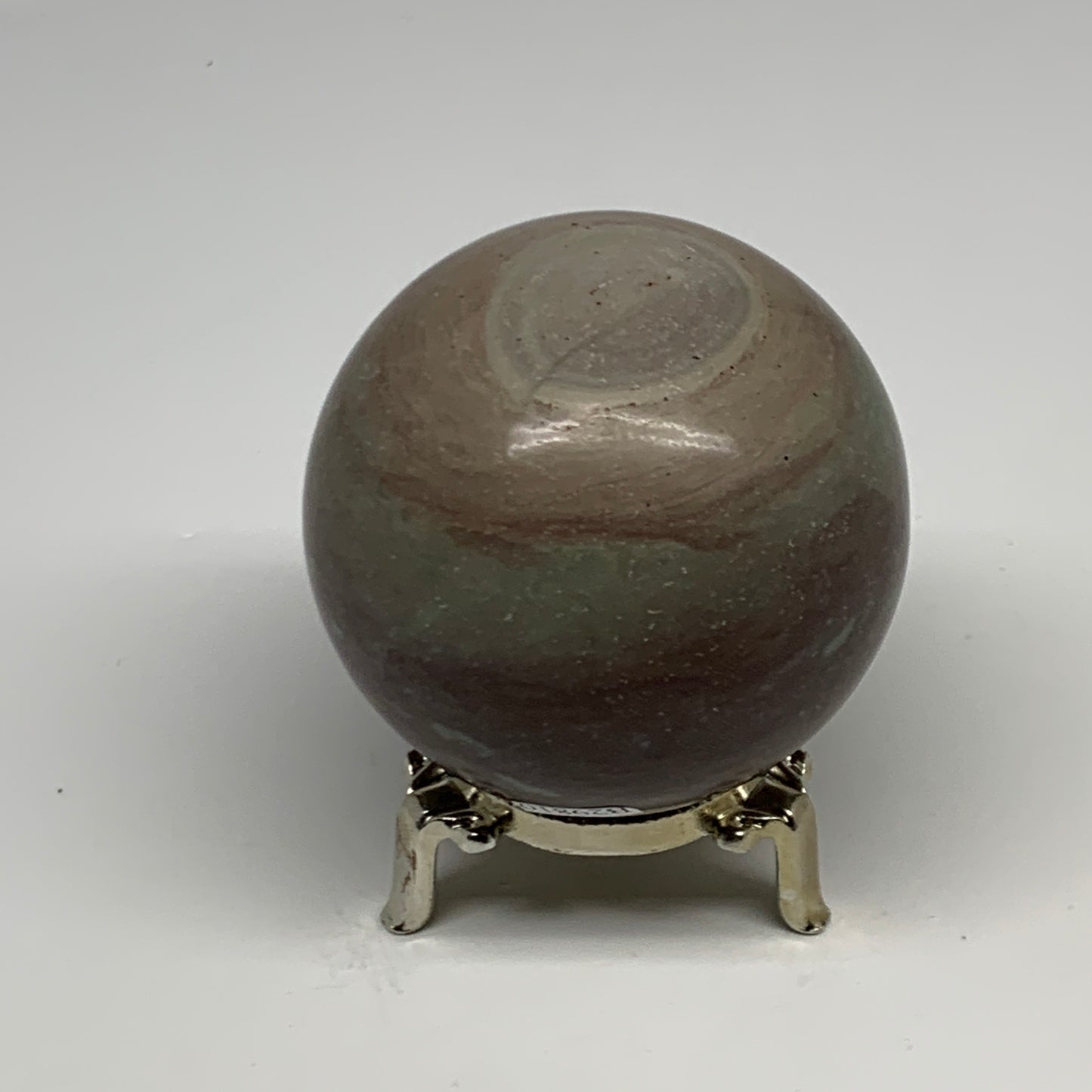 1.08 lbs, 2.7"(69mm) Red Jasper Sphere Gemstone,Healing Crystal, B29810