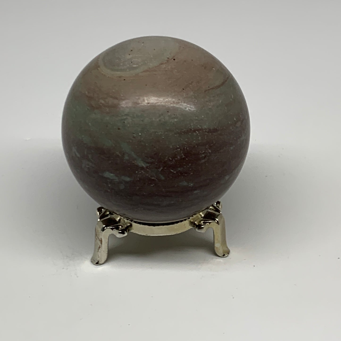 1.08 lbs, 2.7"(69mm) Red Jasper Sphere Gemstone,Healing Crystal, B29810