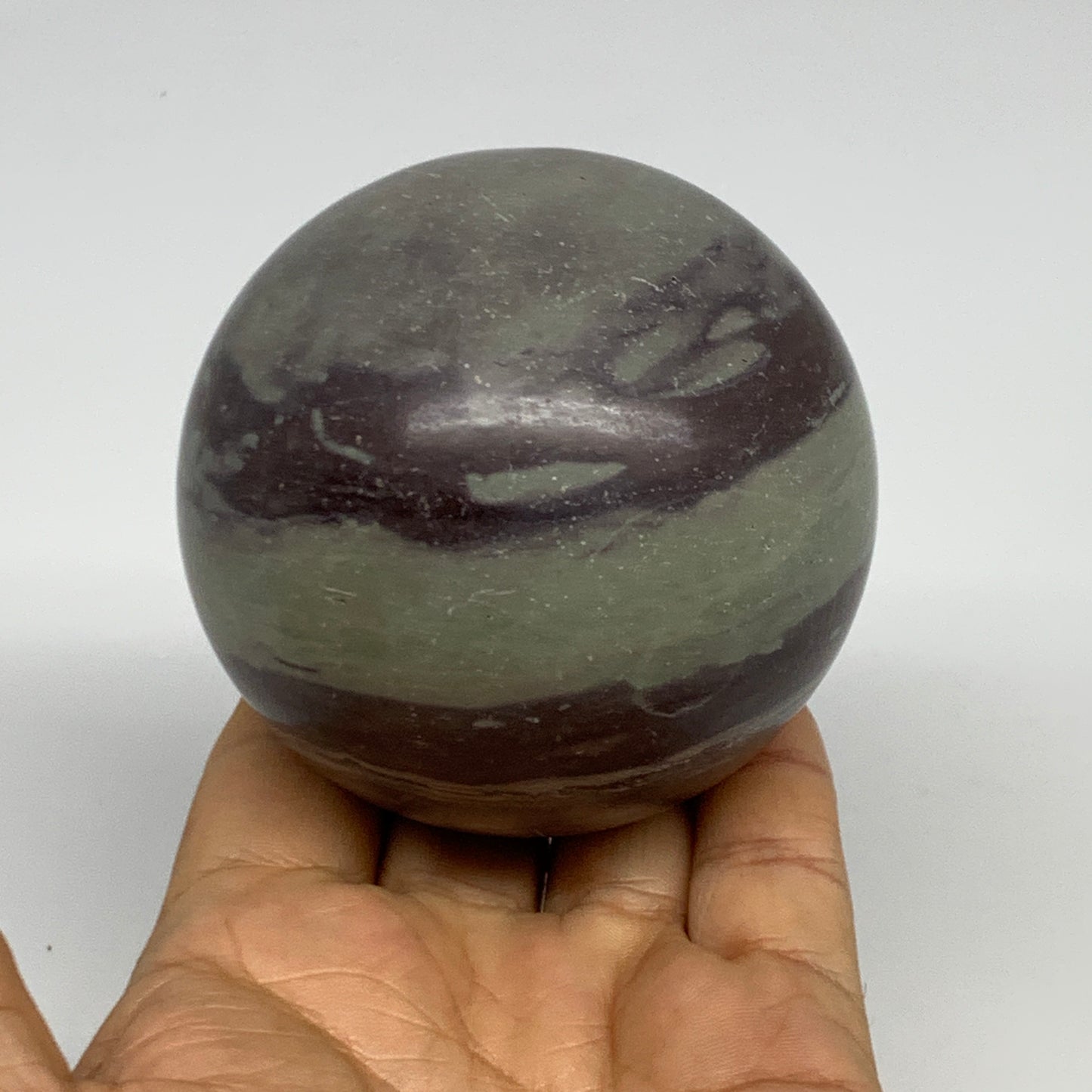 1.17 lbs, 2.8"(71mm) Red Jasper Sphere Gemstone,Healing Crystal, B29811