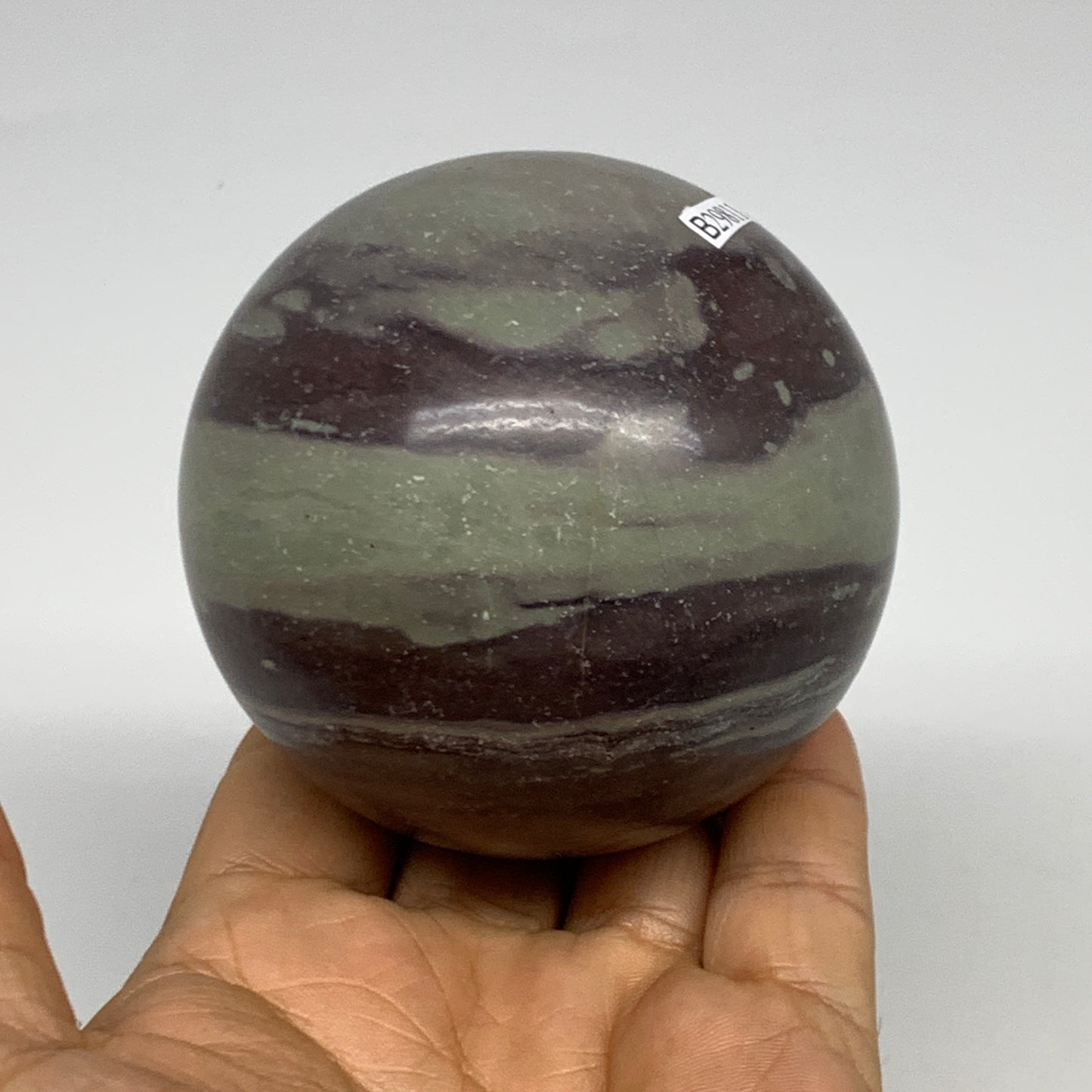 1.17 lbs, 2.8"(71mm) Red Jasper Sphere Gemstone,Healing Crystal, B29811