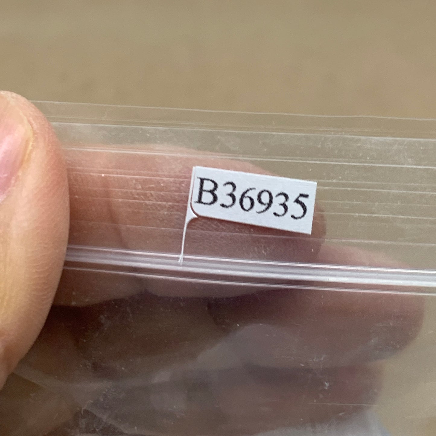 0.37 lbs, 1.3"-1.6", 4pcs, Natural Clear Selenite Crystal Slab Gemstone, B36935