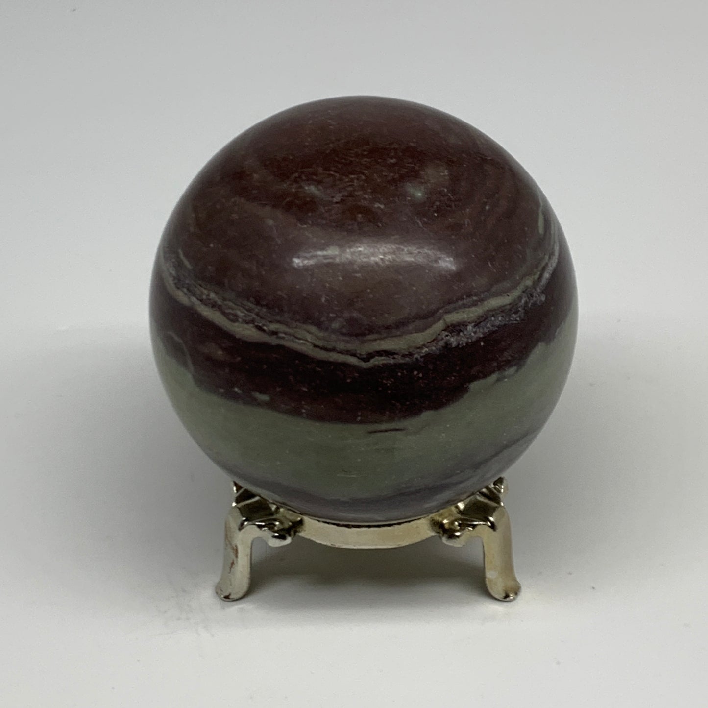 1.17 lbs, 2.8"(71mm) Red Jasper Sphere Gemstone,Healing Crystal, B29811