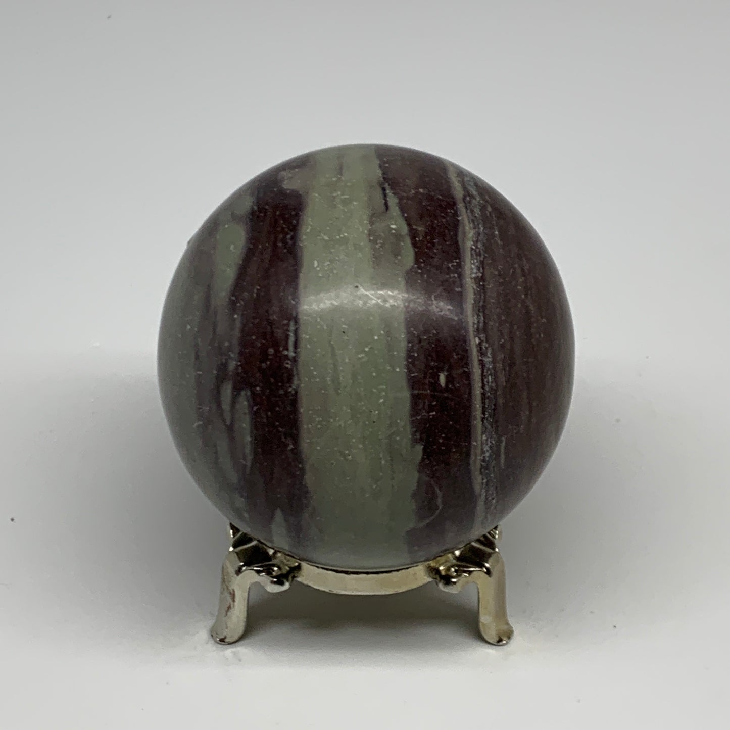 1.17 lbs, 2.8"(71mm) Red Jasper Sphere Gemstone,Healing Crystal, B29811