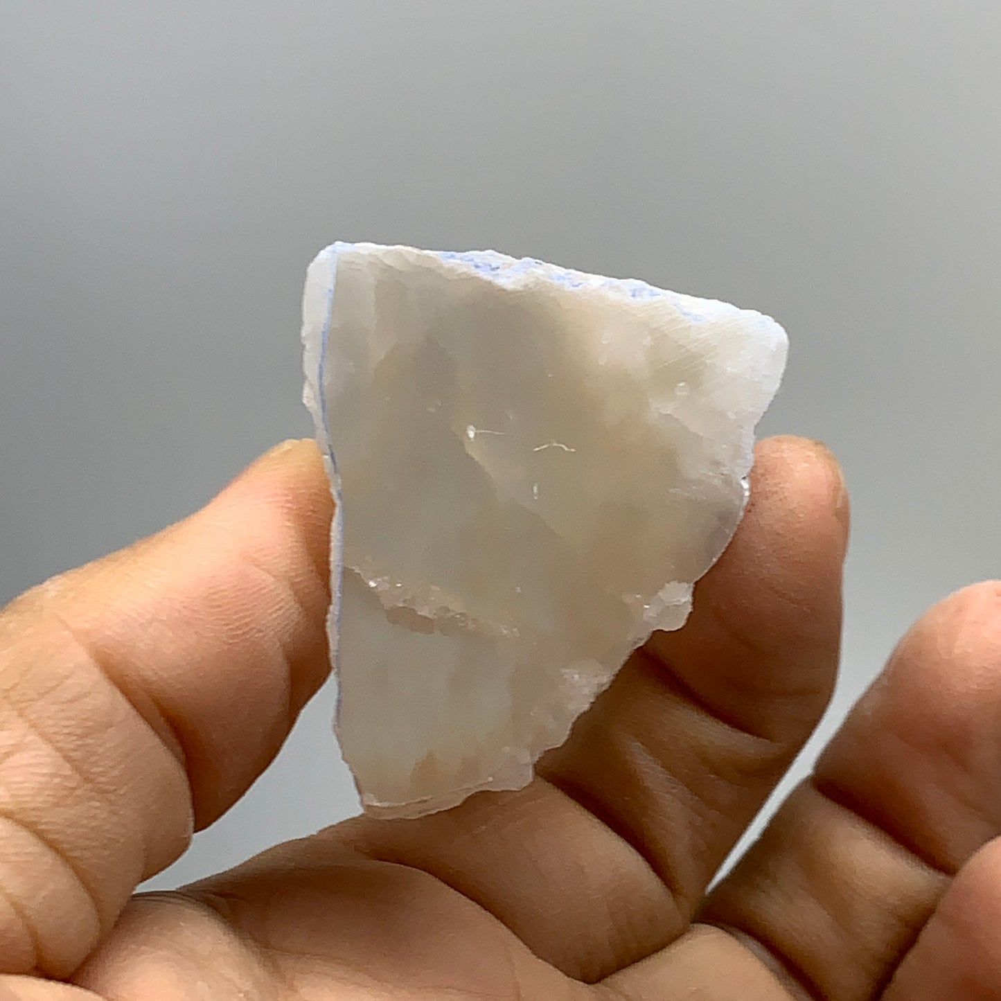 0.41 lbs, 1.7"-2", 4pcs, Natural Clear Selenite Crystal Slab Gemstone, B36936