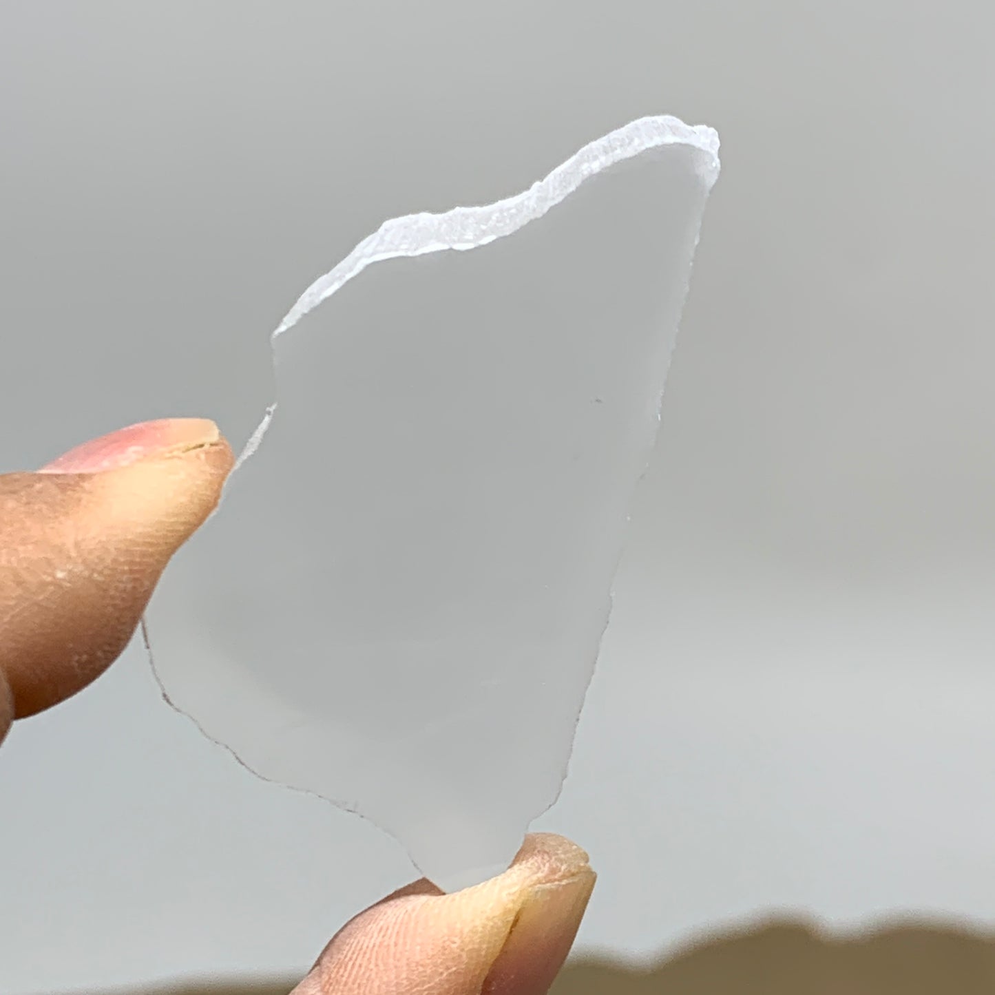 0.47 lbs, 1.4"-2", 5pcs, Natural Clear Selenite Crystal Slab Gemstone, B36937