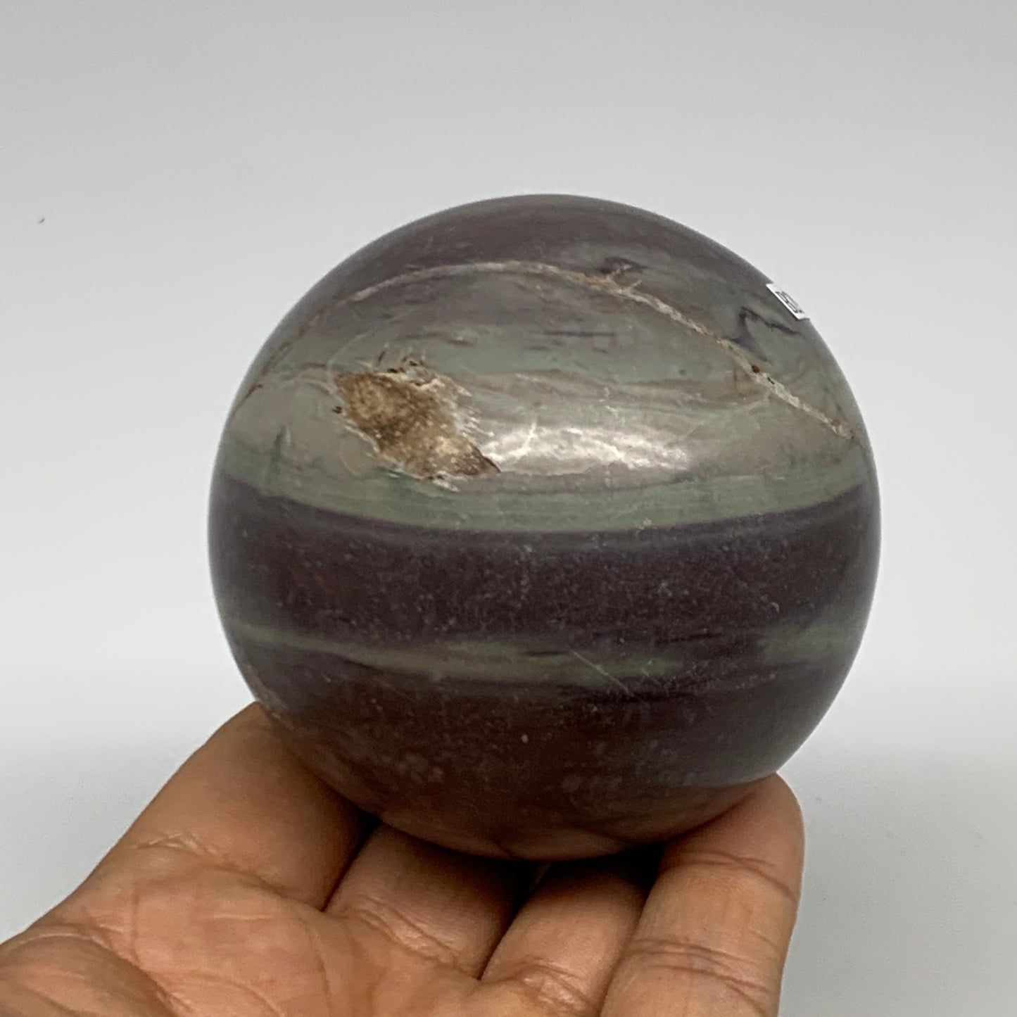 0.99 lbs, 2.7"(68mm) Red Jasper Sphere Gemstone,Healing Crystal, B29813