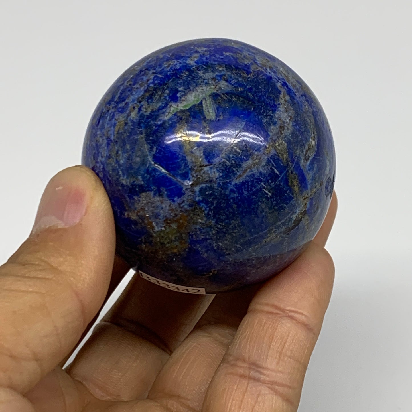 0.41 lbs, 1.9"(49mm), Lapis Lazuli Sphere Ball Gemstone @Afghanistan, B33342