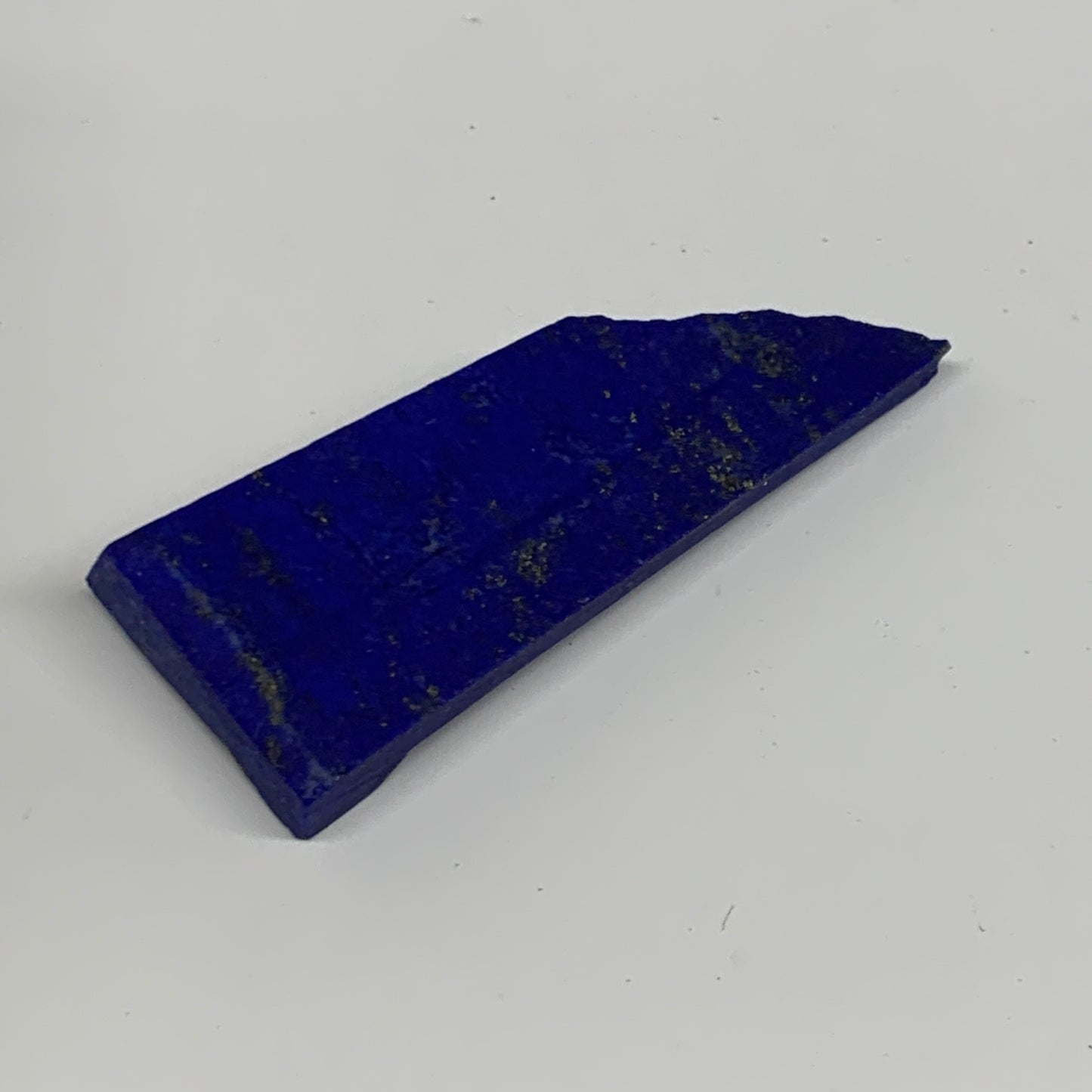 49.7g, 3.1"x1.3"x0.5", High Grade Natural Rough Lapis Lazuli @Afghanistan,B32671