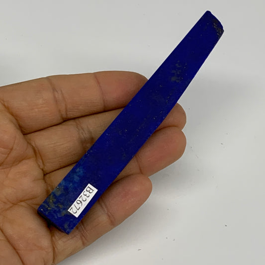 40.3g, 4.3"x0.6"x0.4", High Grade Natural Rough Lapis Lazuli @Afghanistan,B32672