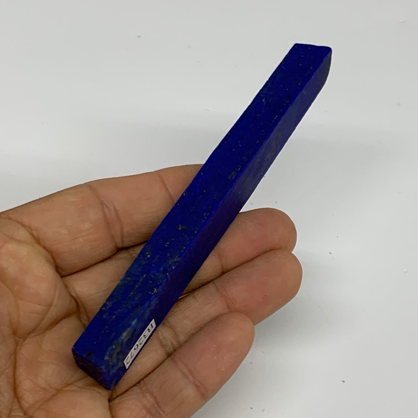 40.3g, 4.3"x0.6"x0.4", High Grade Natural Rough Lapis Lazuli @Afghanistan,B32672