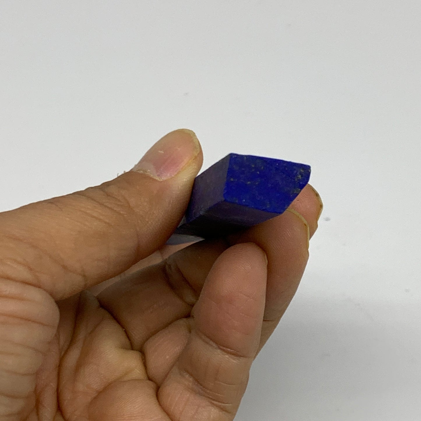 40.3g, 4.3"x0.6"x0.4", High Grade Natural Rough Lapis Lazuli @Afghanistan,B32672