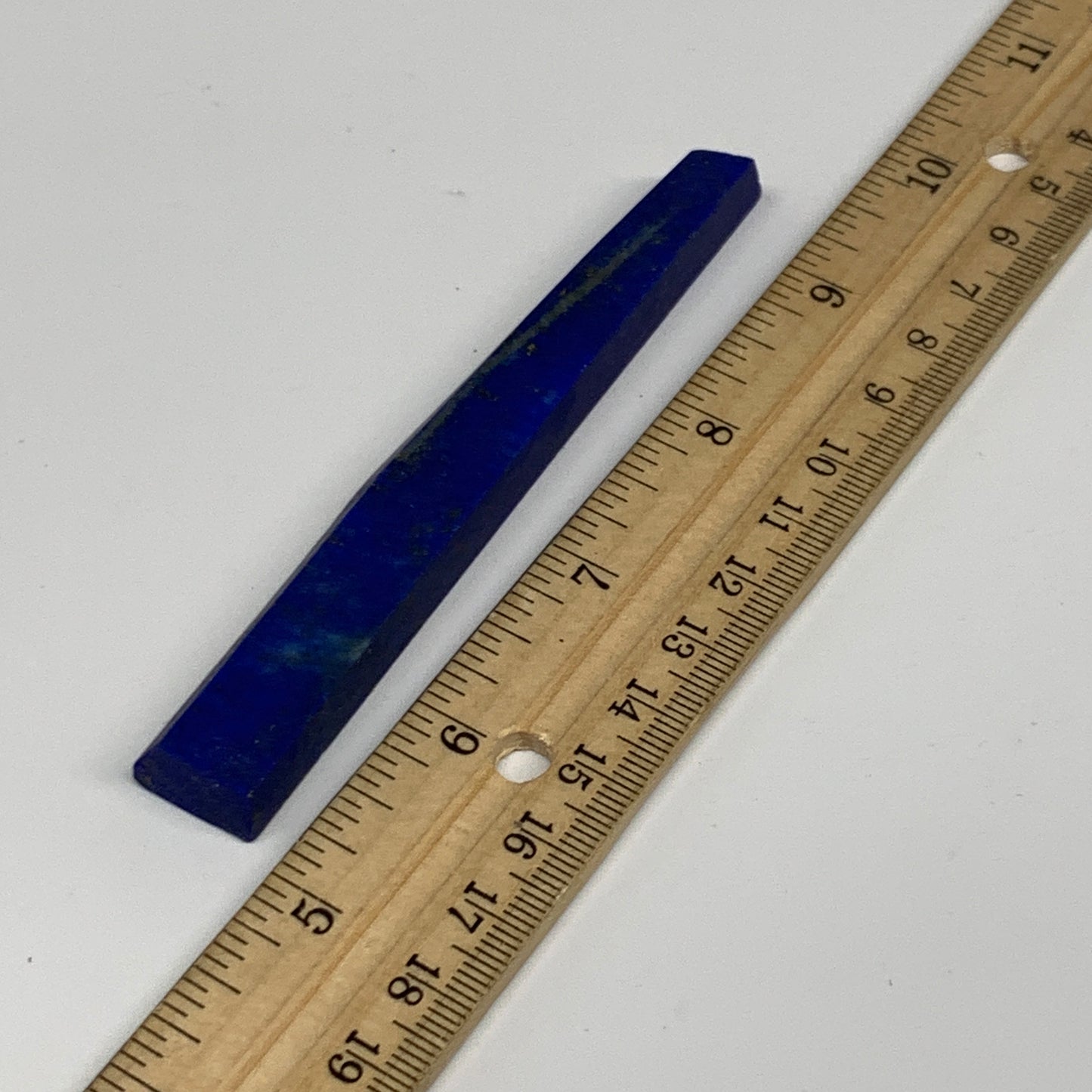 40.3g, 4.3"x0.6"x0.4", High Grade Natural Rough Lapis Lazuli @Afghanistan,B32672