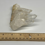 238.2g, 3.5"x4.3"x1.8", Quartz Crystal Cluster Mineral,Specimen Terminated, B290