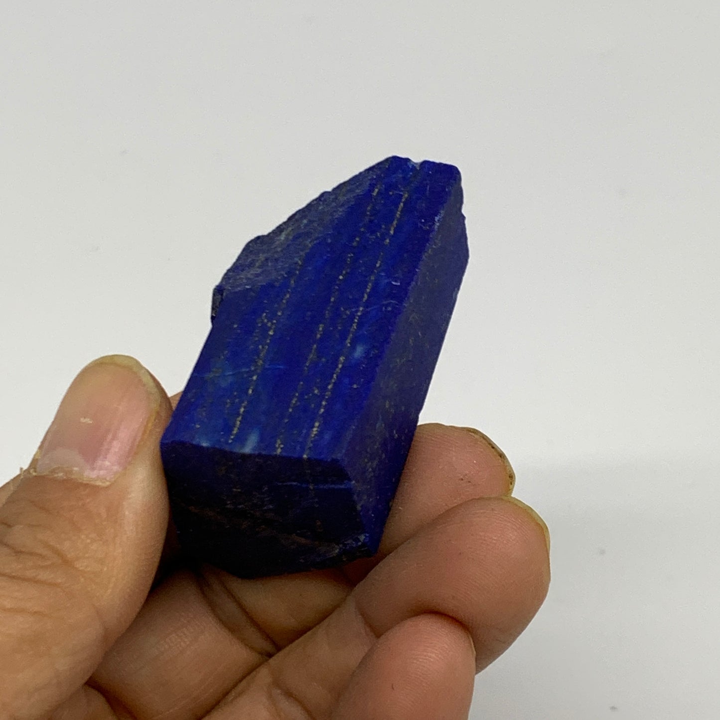 59.99g, 1.4"x1.4"x1", High Grade Natural Rough Lapis Lazuli @Afghanistan,B32674