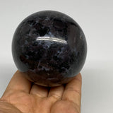 1.13 lbs, 2.7" (69mm) Indigo Gabbro Spheres Merlinite Gemstone, B29817