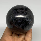 1.13 lbs, 2.7" (69mm) Indigo Gabbro Spheres Merlinite Gemstone, B29817