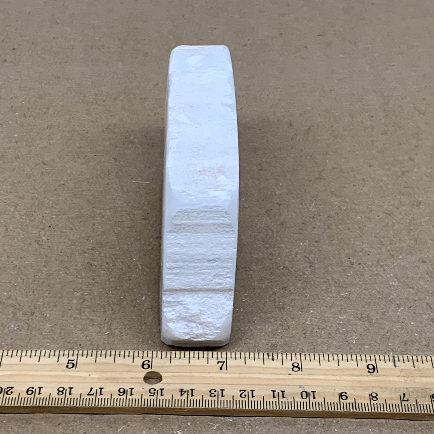 0.79 lbs, 4.6"x2.4"x1", Natural Clear Selenite Crystal Slab Gemstone, B36941