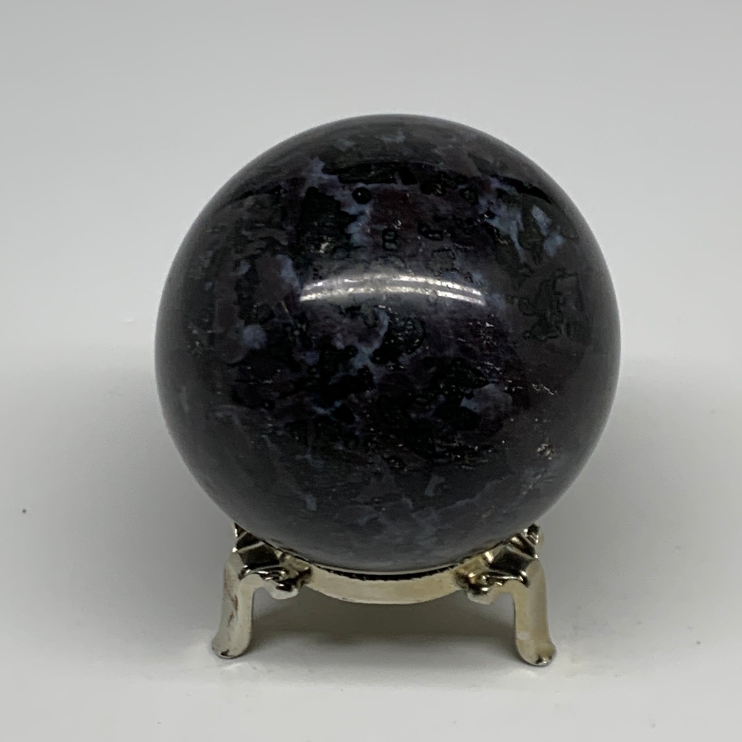 1.13 lbs, 2.7" (69mm) Indigo Gabbro Spheres Merlinite Gemstone, B29817