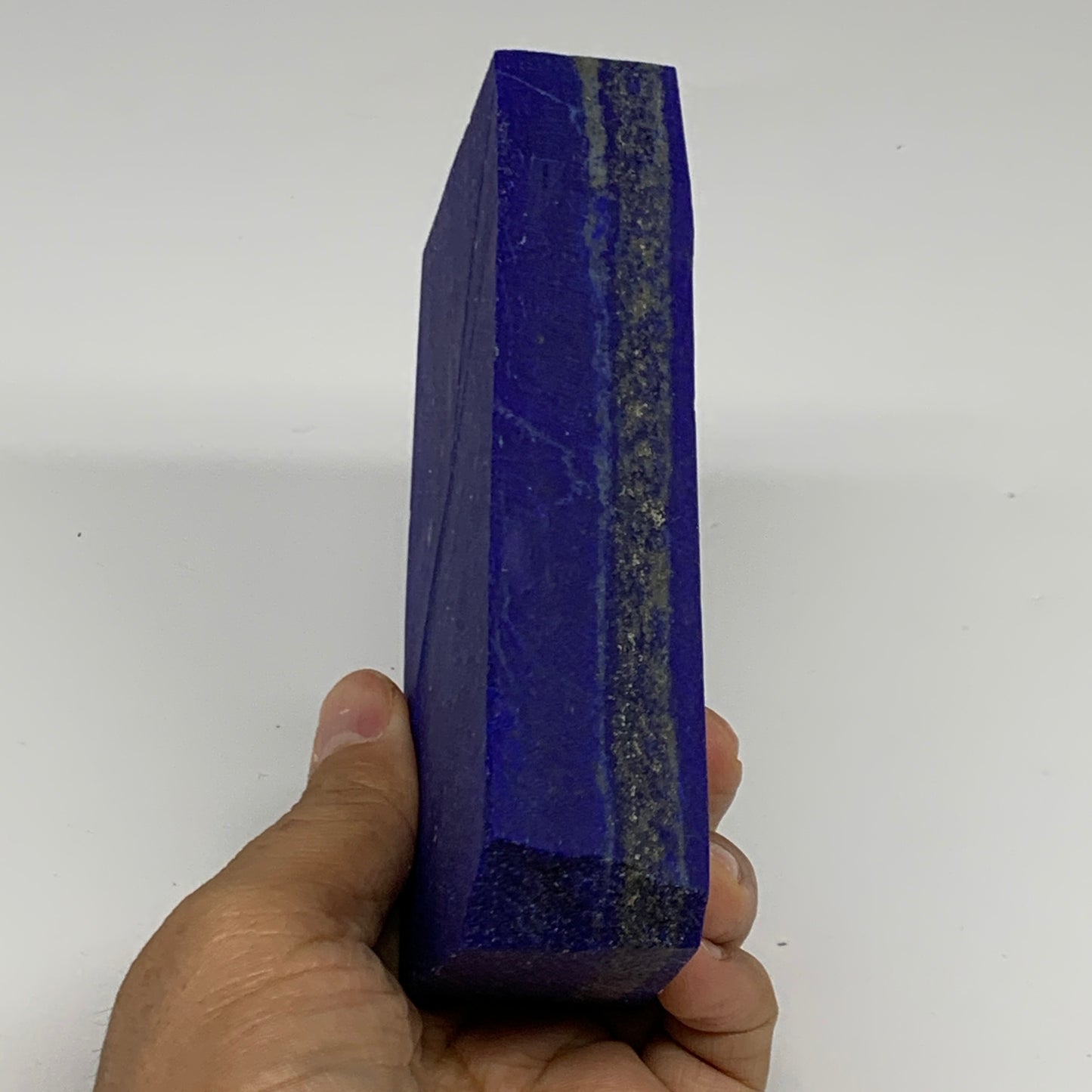 775g, 4.8"x2.9"x1.3", High Grade Natural Rough Lapis Lazuli @Afghanistan,B32677