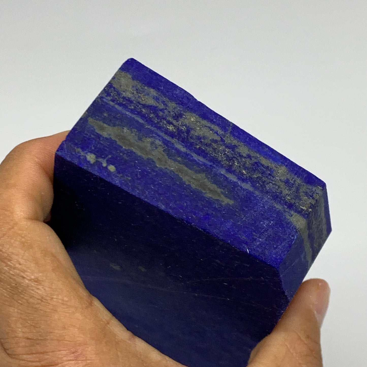775g, 4.8"x2.9"x1.3", High Grade Natural Rough Lapis Lazuli @Afghanistan,B32677