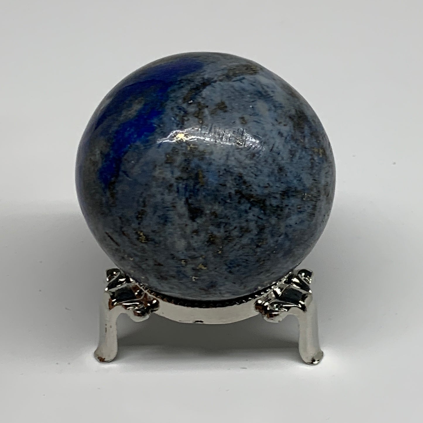 0.66 lbs, 2.3"(57mm), Lapis Lazuli Sphere Ball Gemstone @Afghanistan, B33346