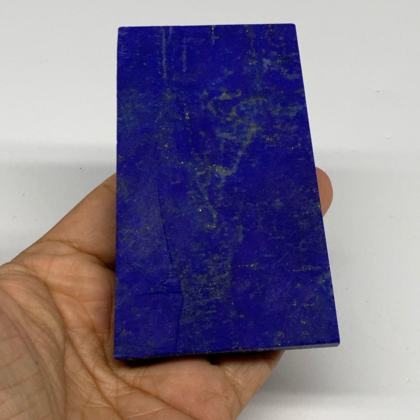 225.9g, 3.6"x2.3"x0.6", High Grade Natural Rough Lapis Lazuli @Afghanistan,B3267
