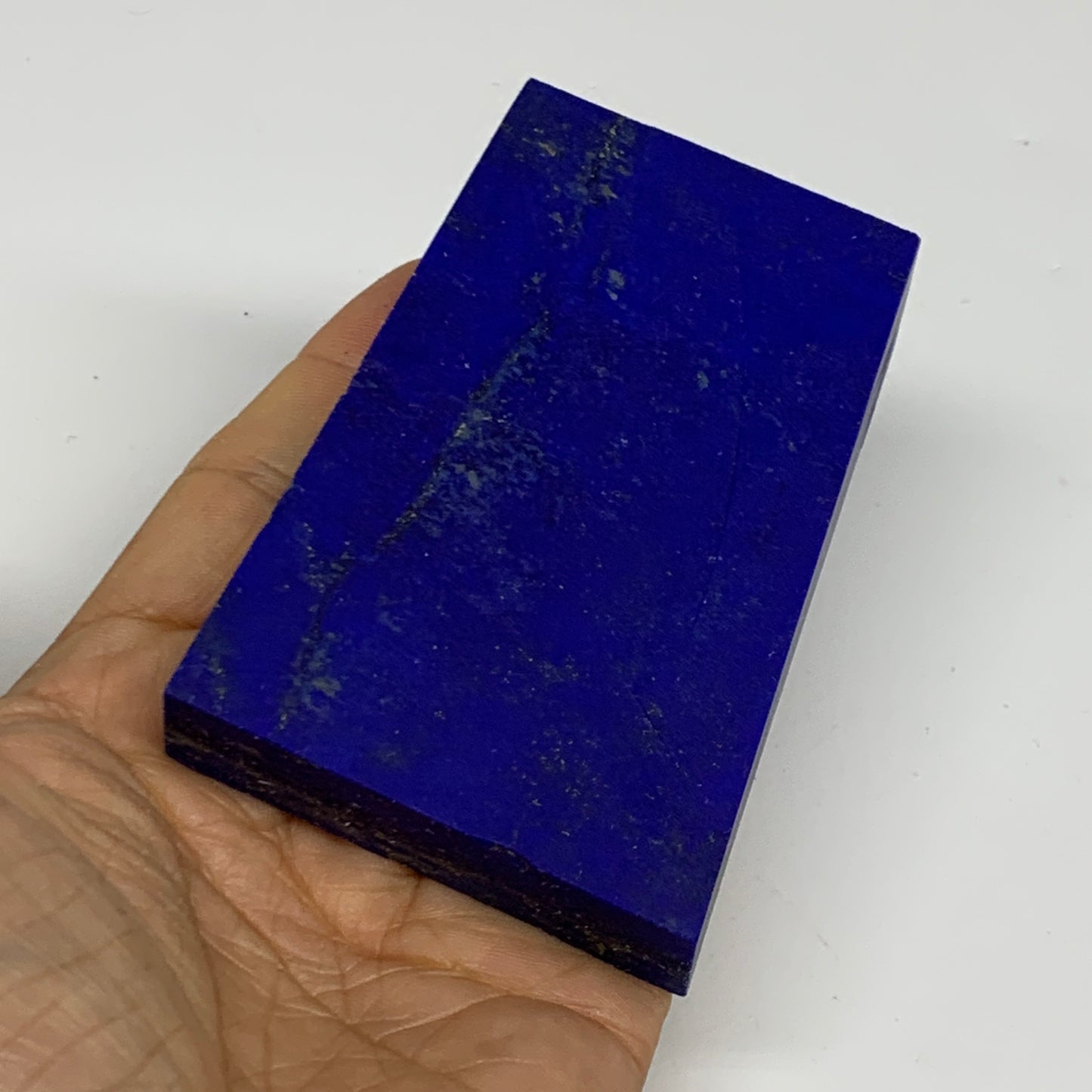 225.9g, 3.6"x2.3"x0.6", High Grade Natural Rough Lapis Lazuli @Afghanistan,B3267