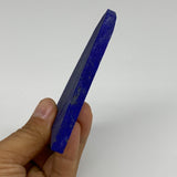 84.1g, 3.3"x3.1"x0.2", High Grade Natural Rough Lapis Lazuli @Afghanistan,B32679