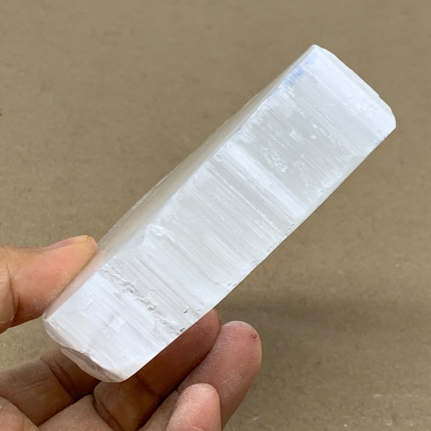 0.54 lbs, 3.8"x2.9"x1", Natural Clear Selenite Crystal Slab Gemstone, B36948