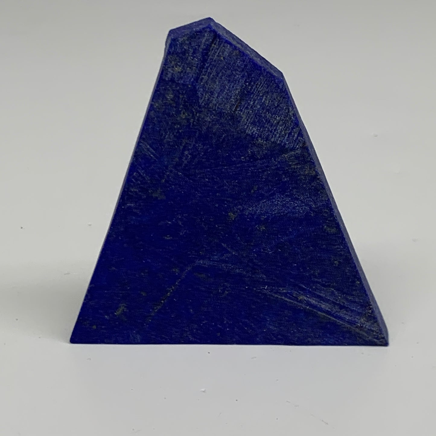 84.1g, 3.3"x3.1"x0.2", High Grade Natural Rough Lapis Lazuli @Afghanistan,B32679