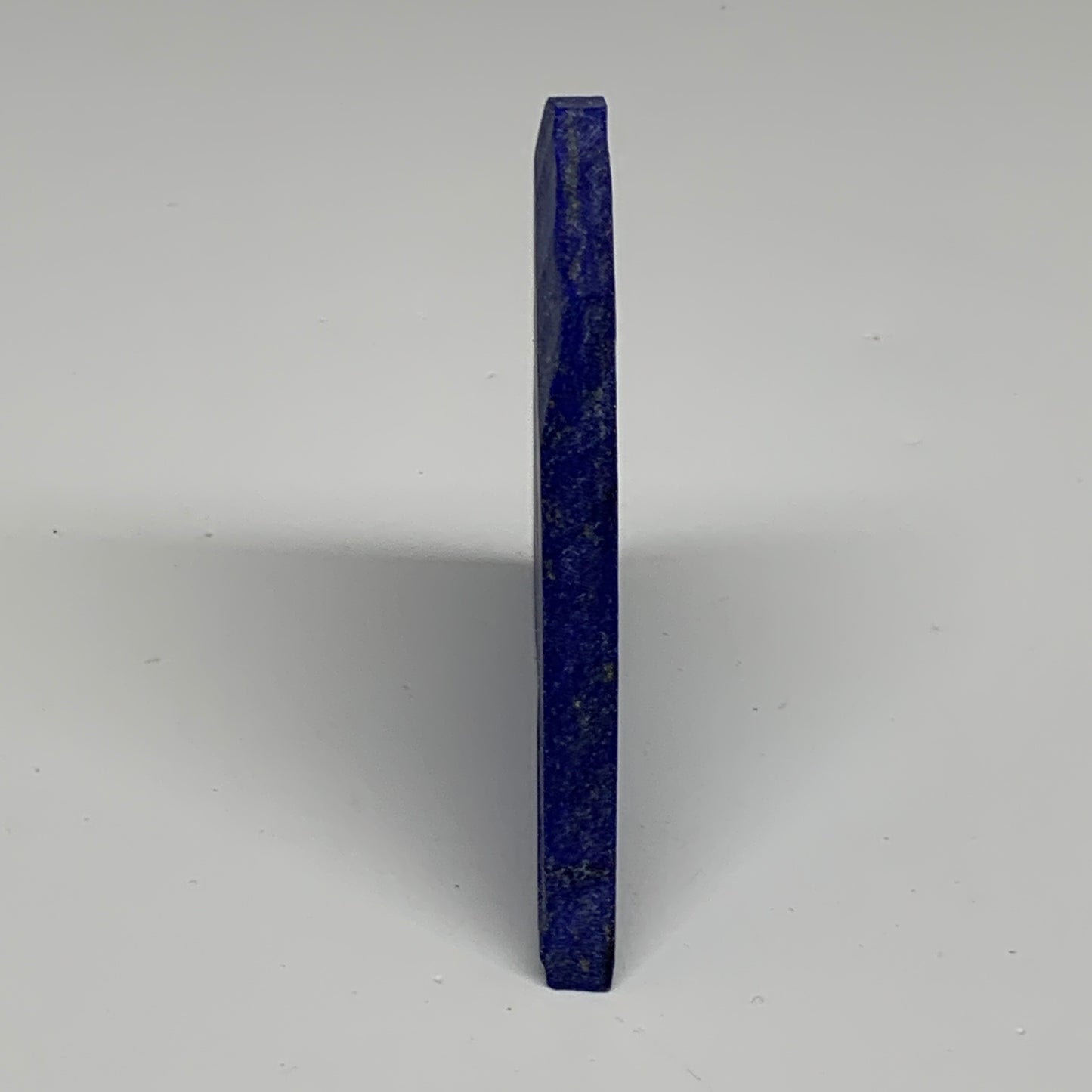84.1g, 3.3"x3.1"x0.2", High Grade Natural Rough Lapis Lazuli @Afghanistan,B32679