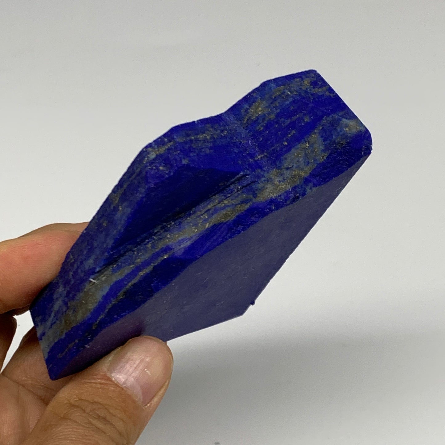 276.7g, 3"x2.8"x1", High Grade Natural Rough Lapis Lazuli @Afghanistan,B32680
