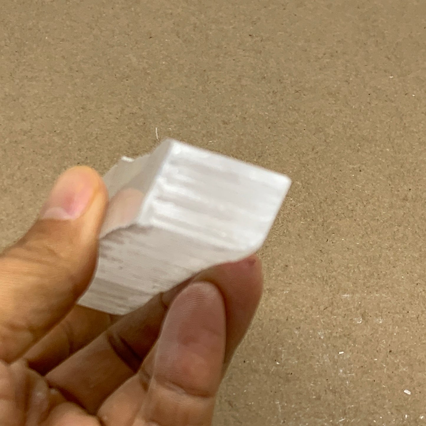 0.24 lbs, 4.1"x1.1"x1", Natural Clear Selenite Crystal Slab Gemstone, B36949