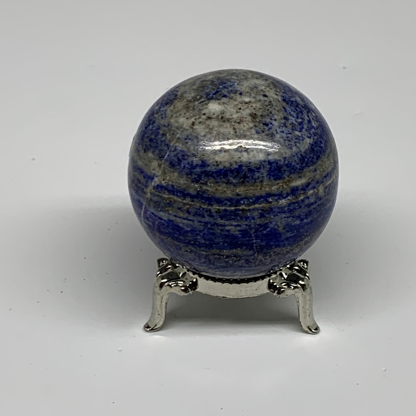 181.7g, 1.9"(49mm), Lapis Lazuli Sphere Ball Gemstone @Afghanistan, B33349