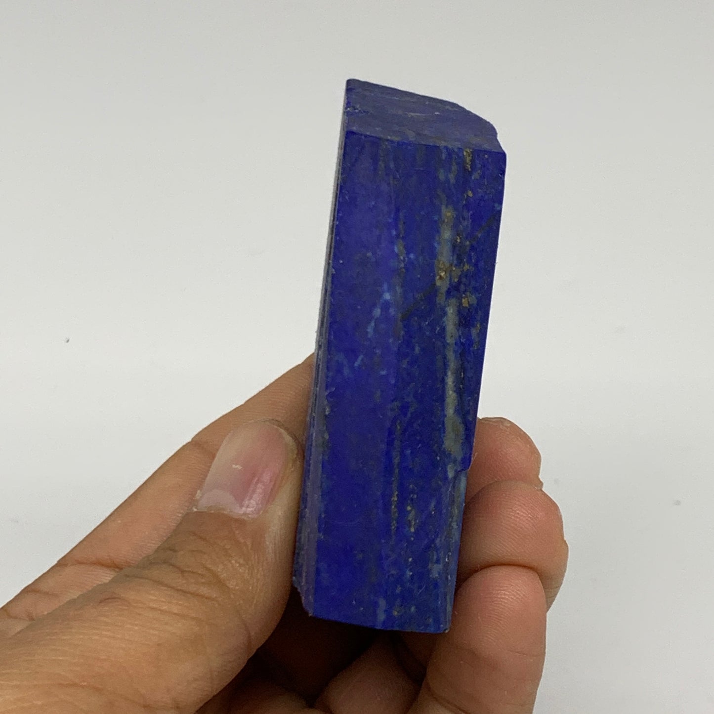161.2g, 2.6"x1.9"x0.8", High Grade Natural Rough Lapis Lazuli @Afghanistan,B3268