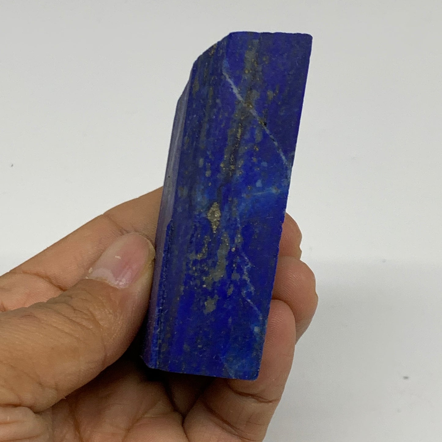 161.2g, 2.6"x1.9"x0.8", High Grade Natural Rough Lapis Lazuli @Afghanistan,B3268