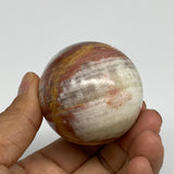 231g, 2.8"x1.9" Natural Green Onyx Egg Gemstone Mineral, from Pakistan, B32012