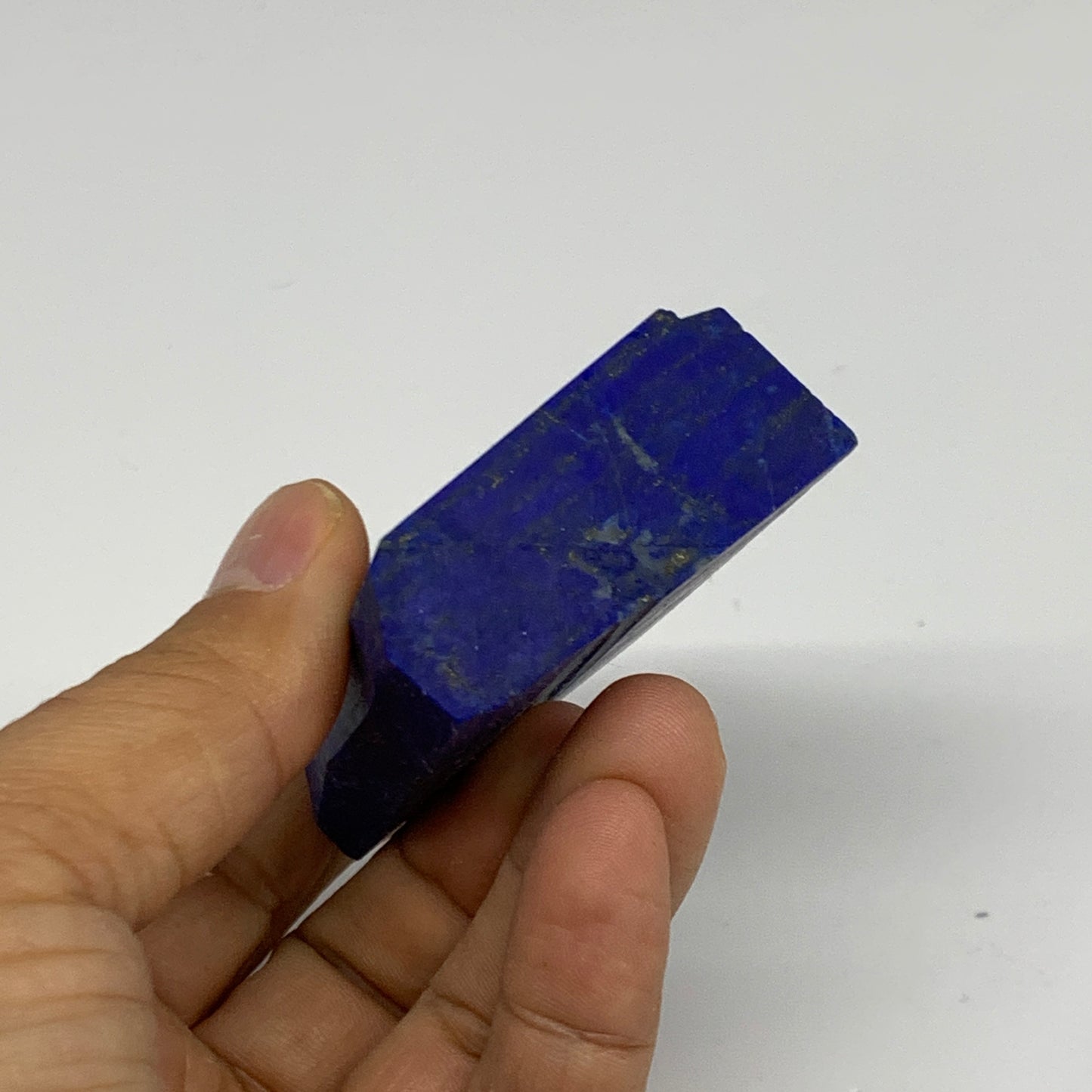 161.2g, 2.6"x1.9"x0.8", High Grade Natural Rough Lapis Lazuli @Afghanistan,B3268