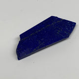 78.8g, 3.7"x1.6"x0.4", High Grade Natural Rough Lapis Lazuli @Afghanistan,B32684