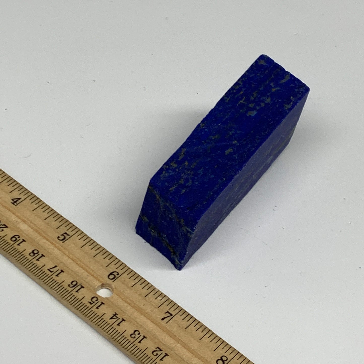 214.3g, 3.3"x1.8"x0.9", High Grade Natural Rough Lapis Lazuli @Afghanistan,B3268