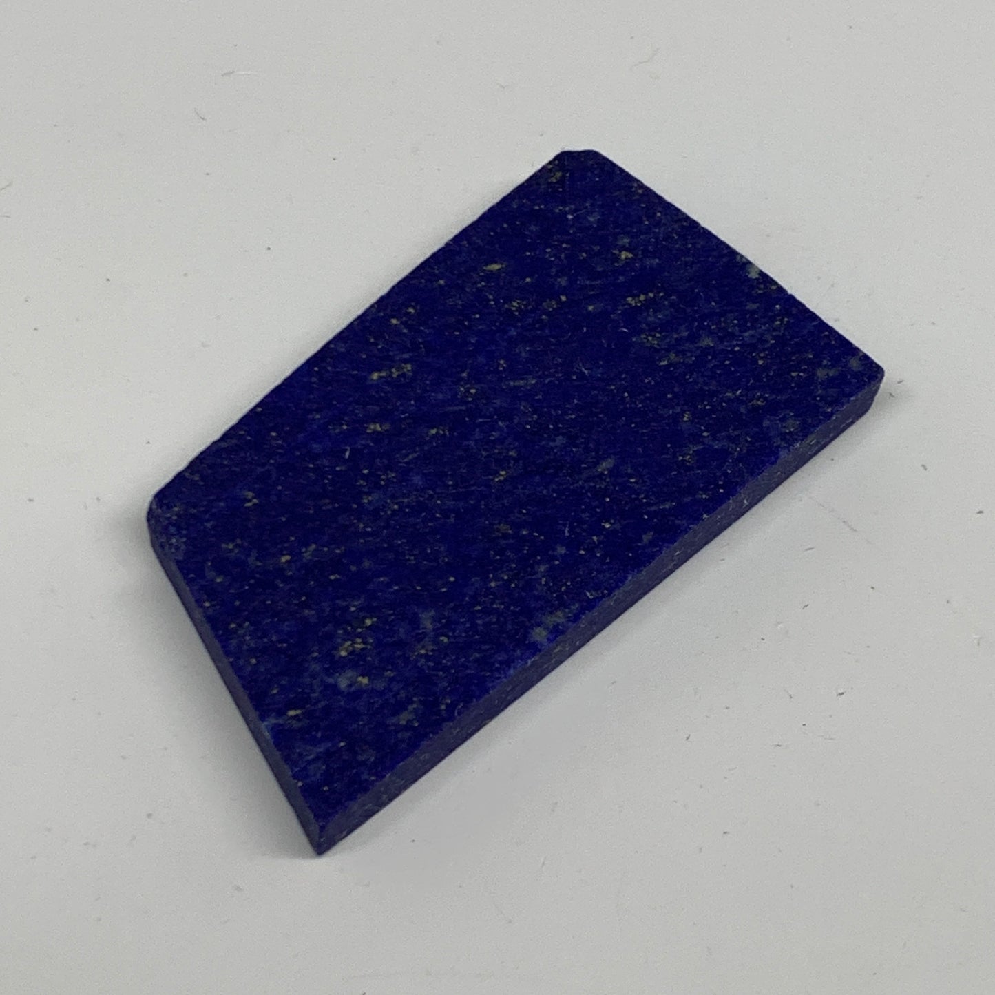 72.4g, 3"x1.7"x0.3", High Grade Natural Rough Lapis Lazuli @Afghanistan,B32688