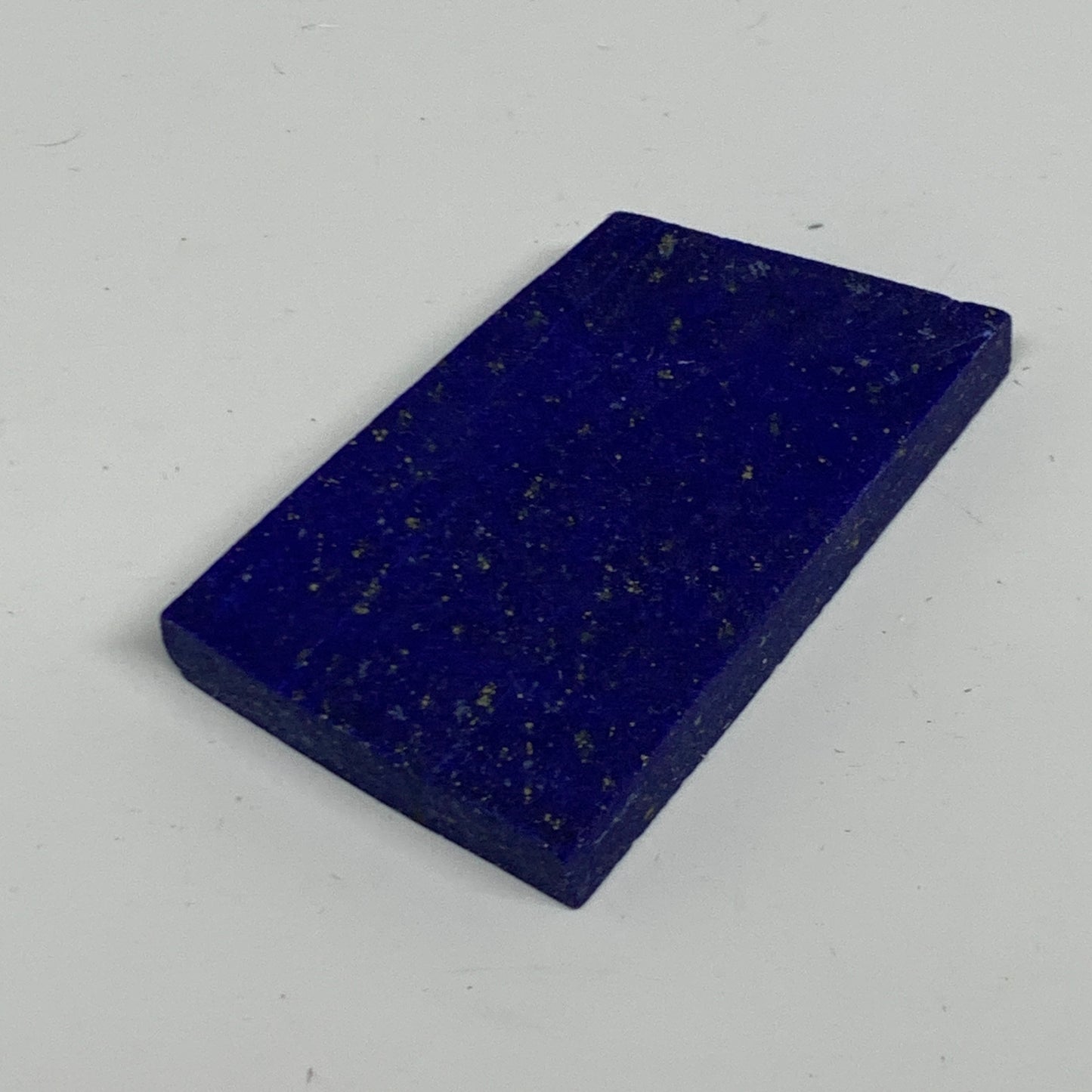 72.4g, 3"x1.7"x0.3", High Grade Natural Rough Lapis Lazuli @Afghanistan,B32688