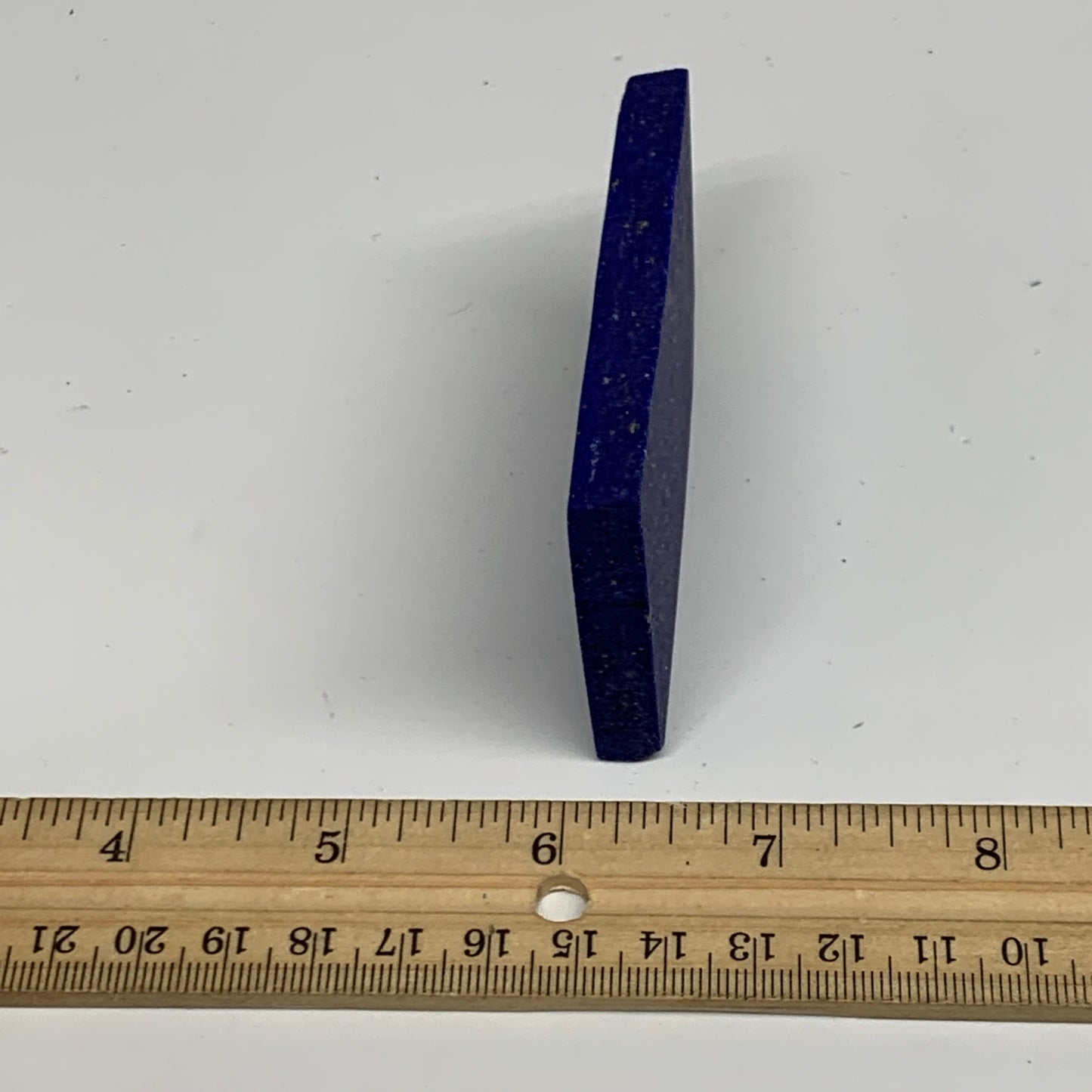72.4g, 3"x1.7"x0.3", High Grade Natural Rough Lapis Lazuli @Afghanistan,B32688